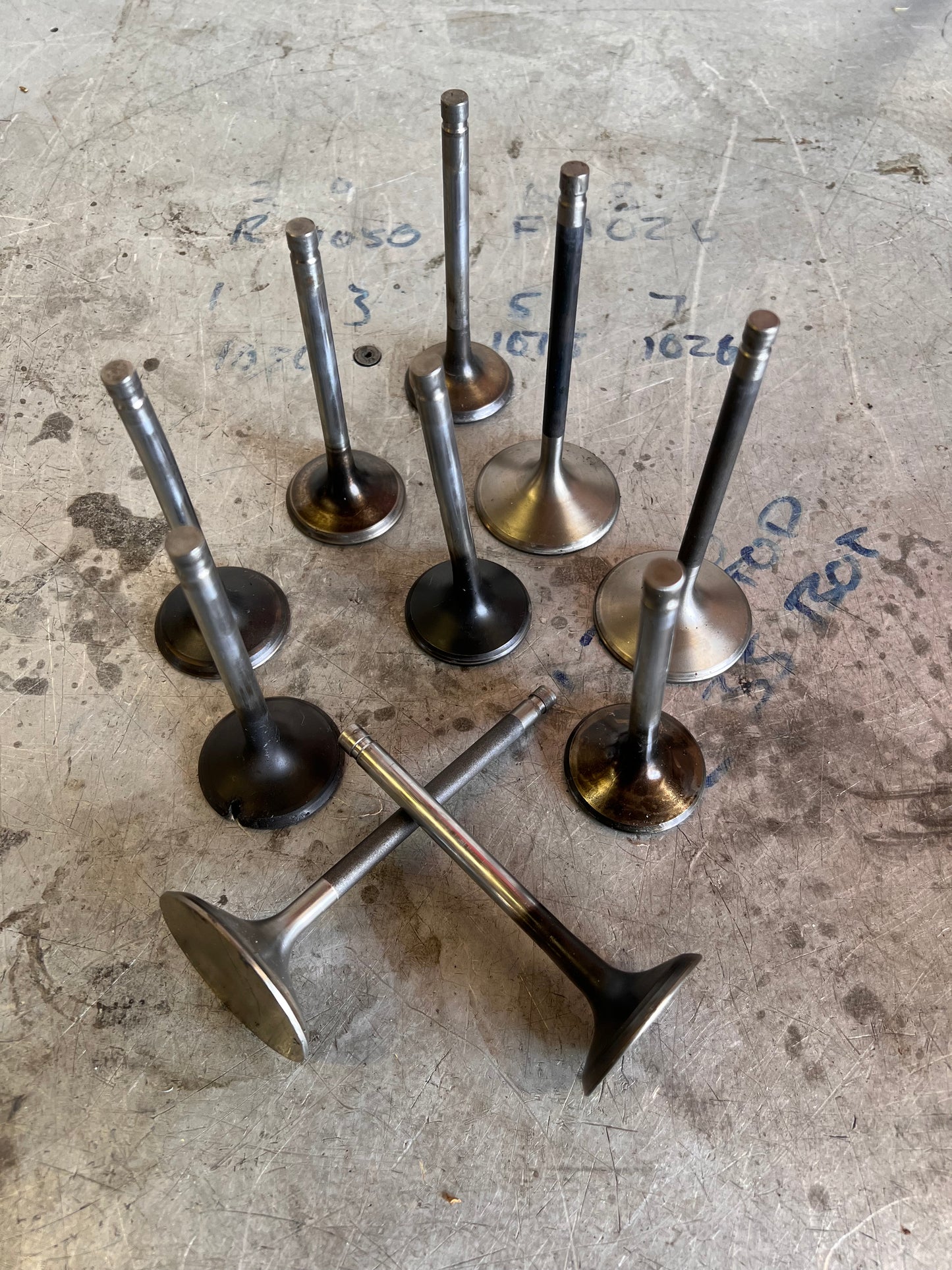 Damaged Engine parts