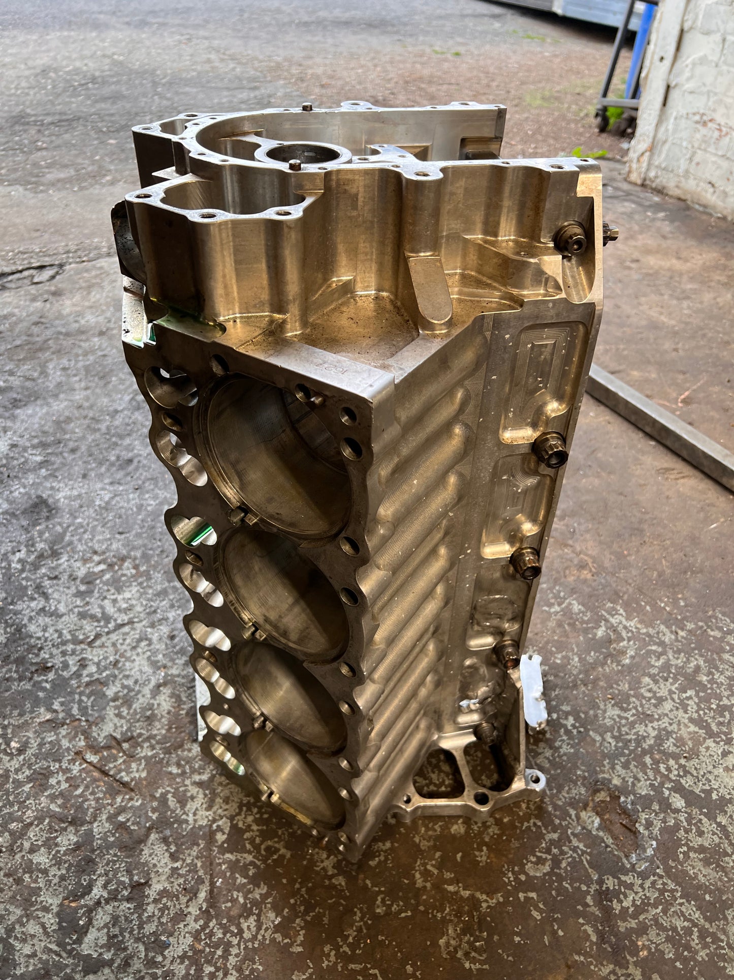 Top Fuel V8 engine block